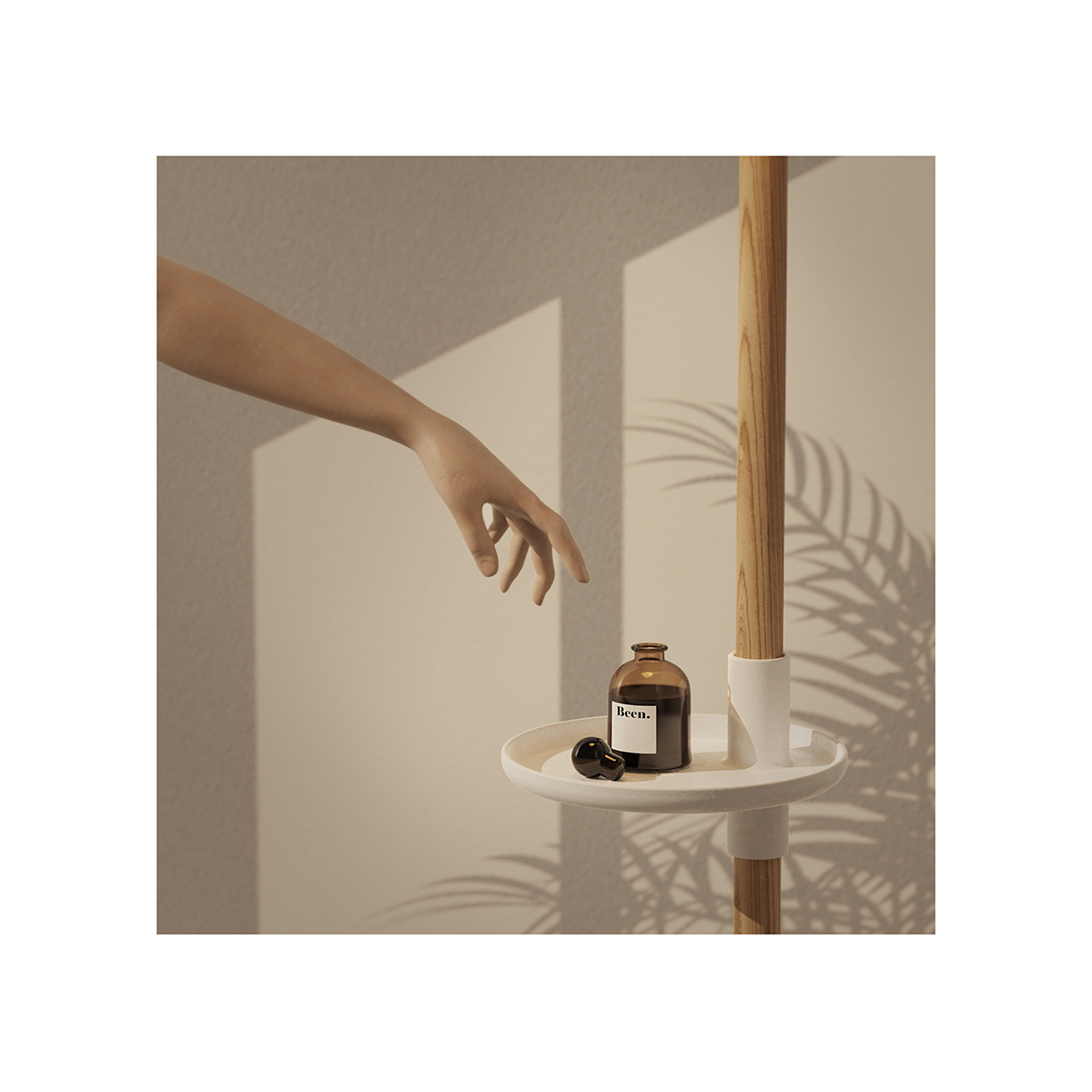 Been，Lamp design，white，