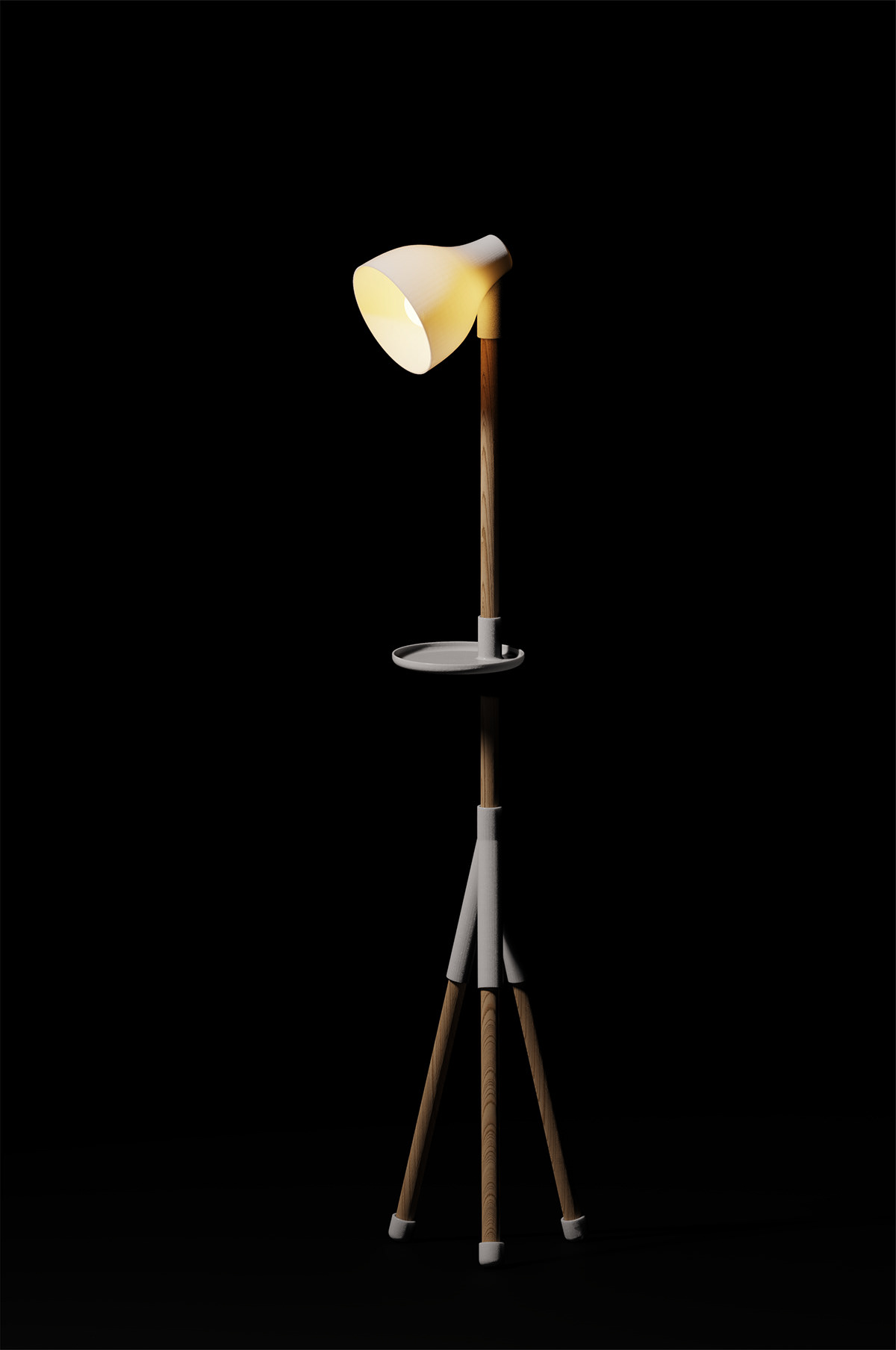 Been，Lamp design，white，