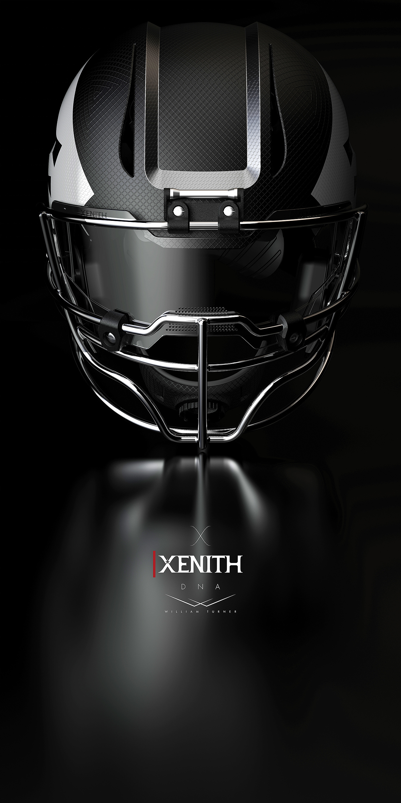 Xenith DNA，橄榄球头盔，白色，
