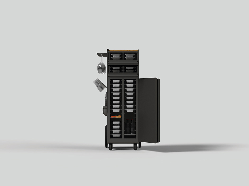 white，Refrigerator，Multifunctional food truck，