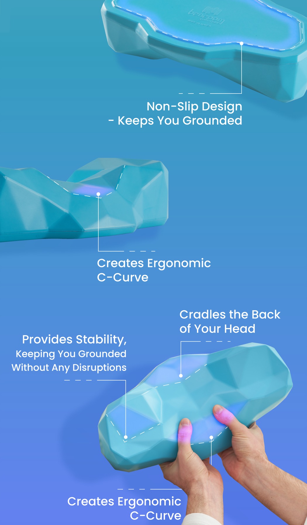 Home furniture，pillow，C-Rest，Ergonomics，cervical vertebra，comfortable，