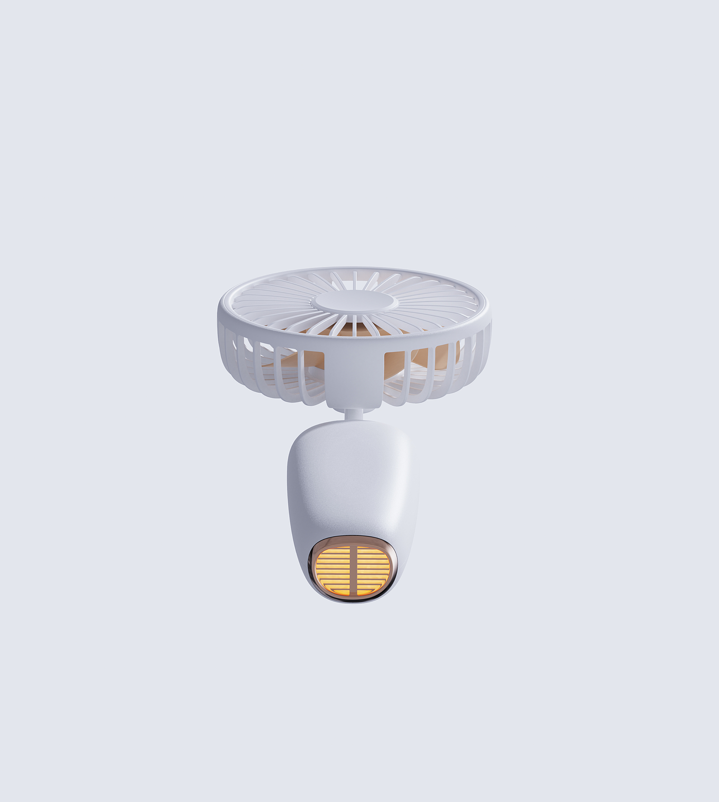 Light Retro，Multi way，Hand held small fan，