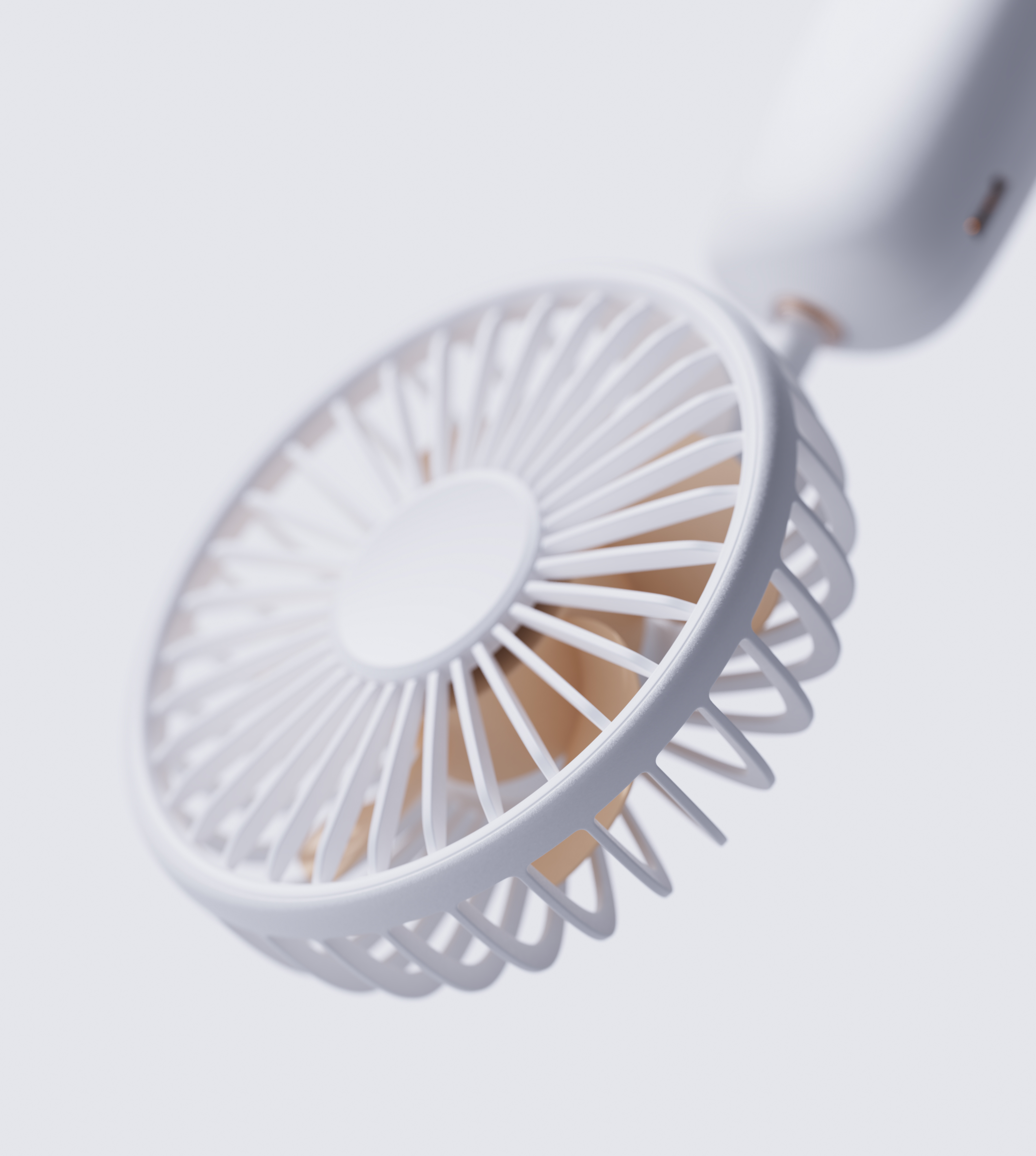 Light Retro，Multi way，Hand held small fan，