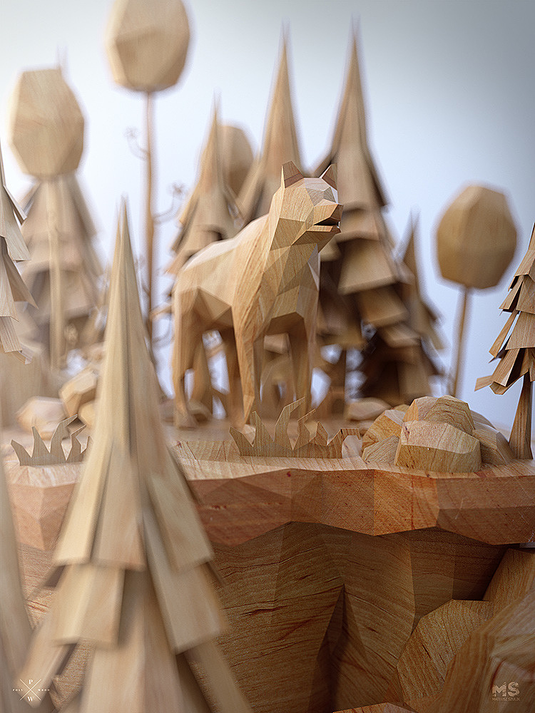 Toy design，zoo，woodiness，product design，