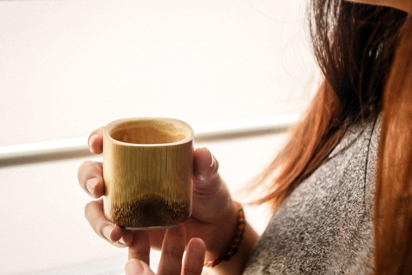 manual，teacup，Bamboo，leisure time，Design，fashion，green，