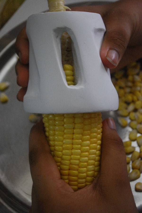 Design，simple and convenient，Peel corn，family，kitchen，