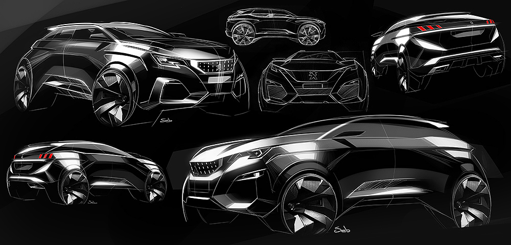 automobile，vehicle，industrial design，Automatic design，modeling，