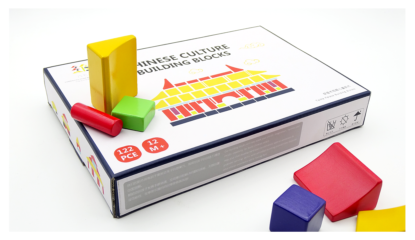 Chinese architectural culture，structure，Puzzle class，Children's building blocks，