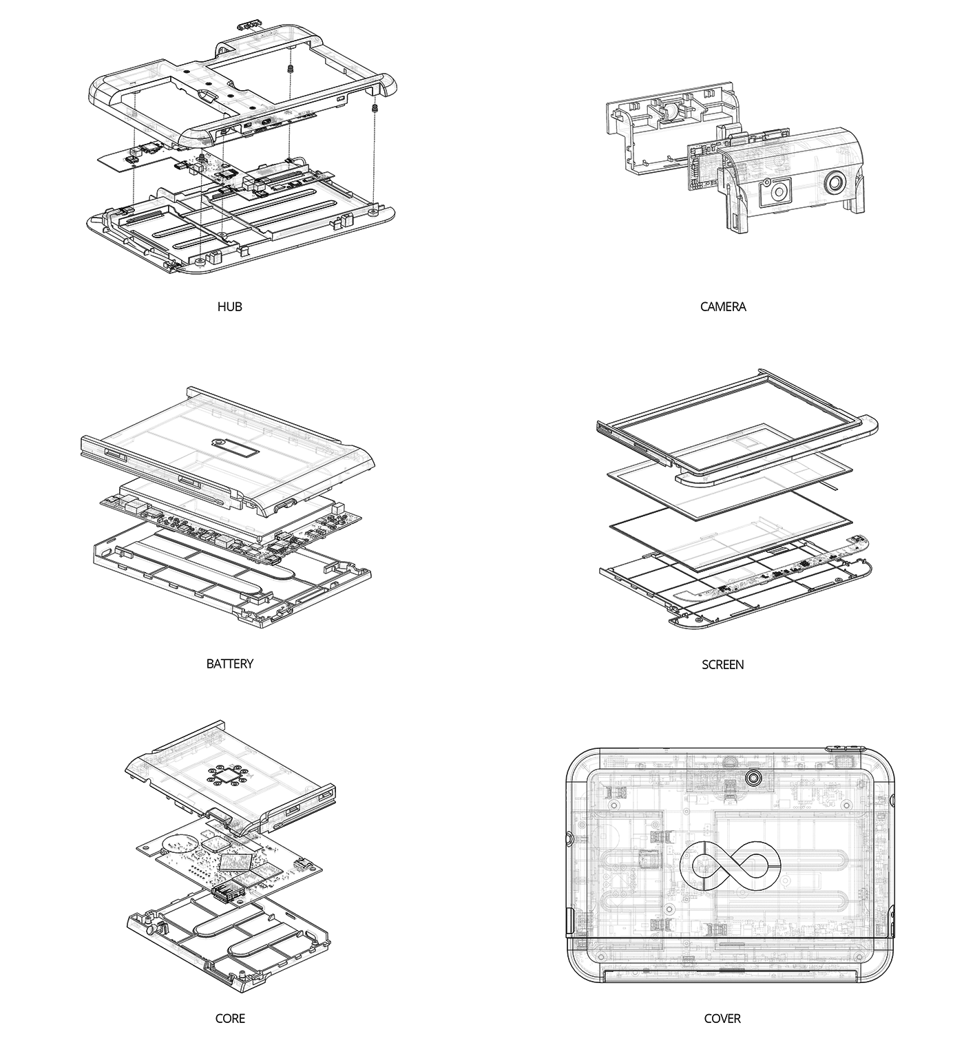 modular，computer，notebook，Design，fashion，