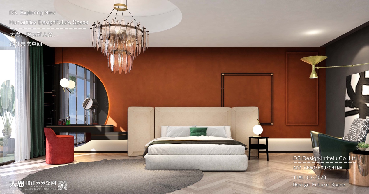 Interior design，Decoration design，Light luxury，Villa design，Home Furnishing，Building interior，Big thinking design，