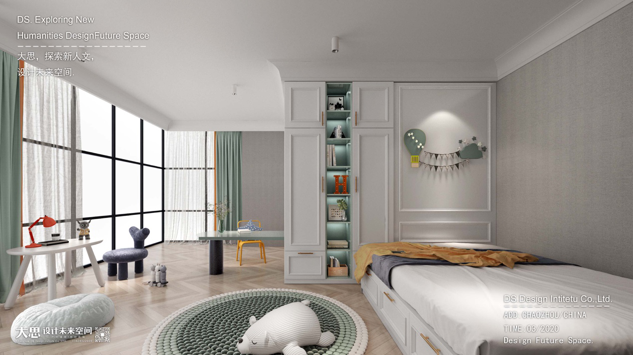 Interior design，Decoration design，Light luxury，Villa design，Home Furnishing，Building interior，Big thinking design，