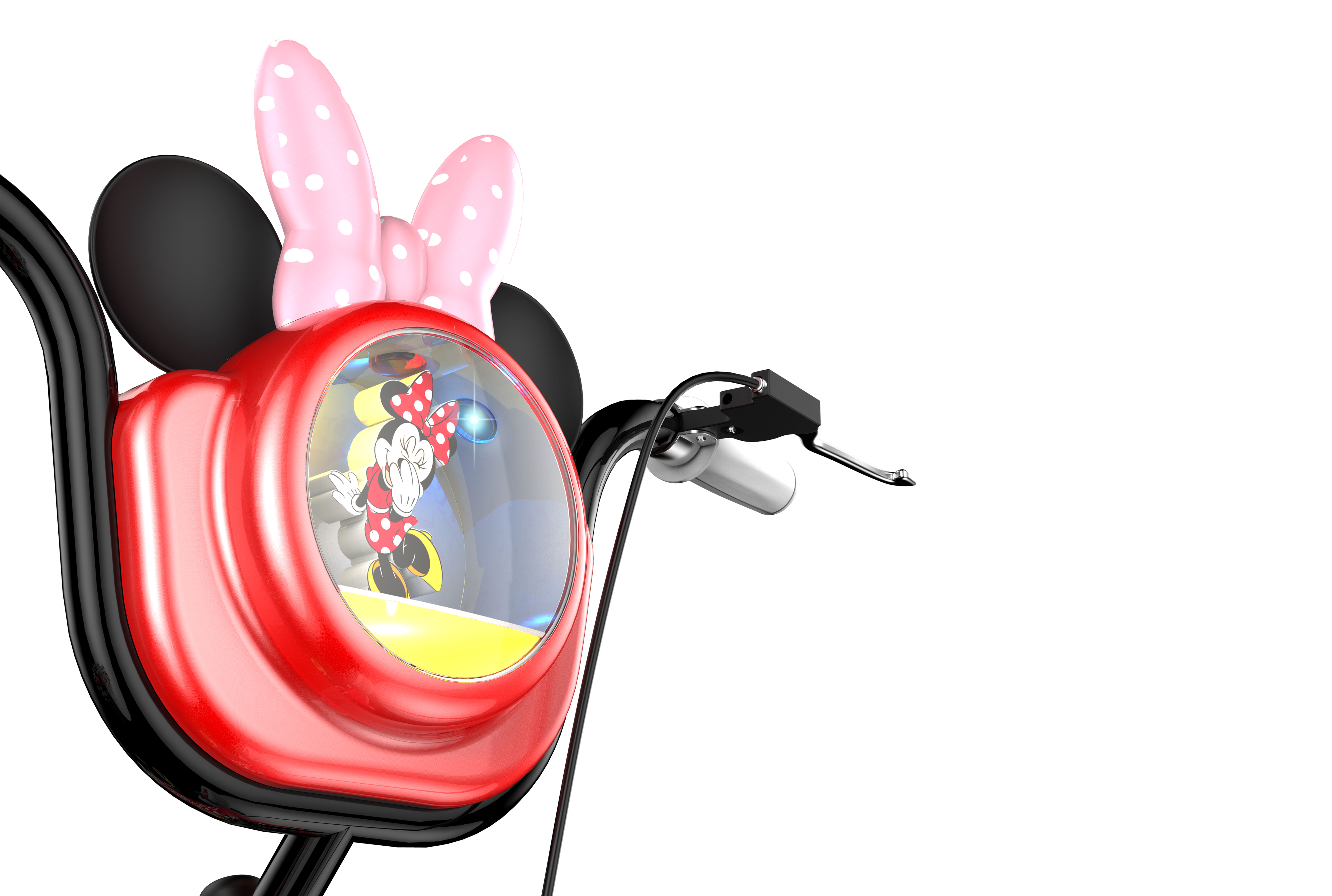 Minnie，Mickey Mouse，Disney，children，Bicycle，Bicycle，Trojan horse，