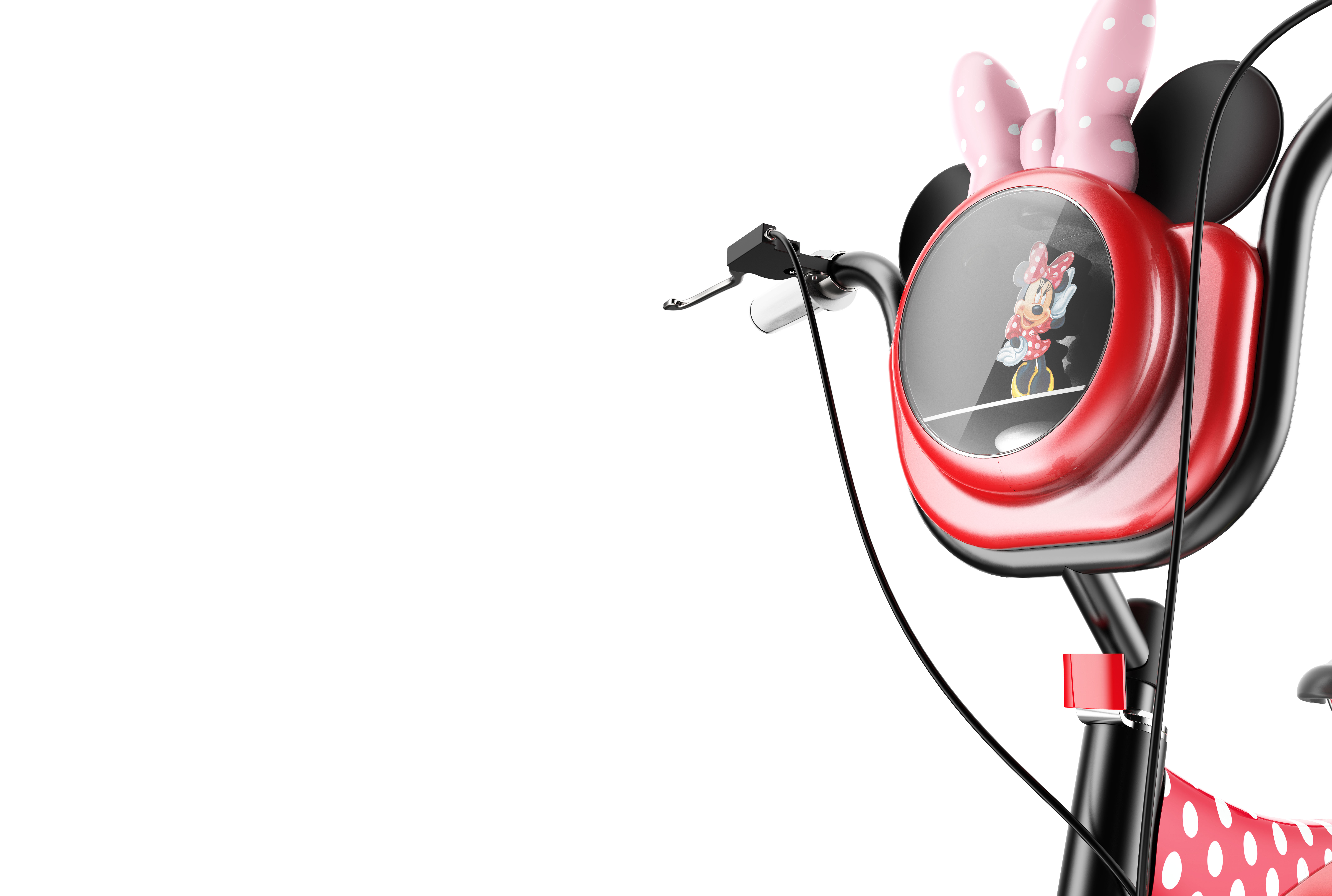 Minnie，Mickey Mouse，Disney，children，Bicycle，Bicycle，Trojan horse，