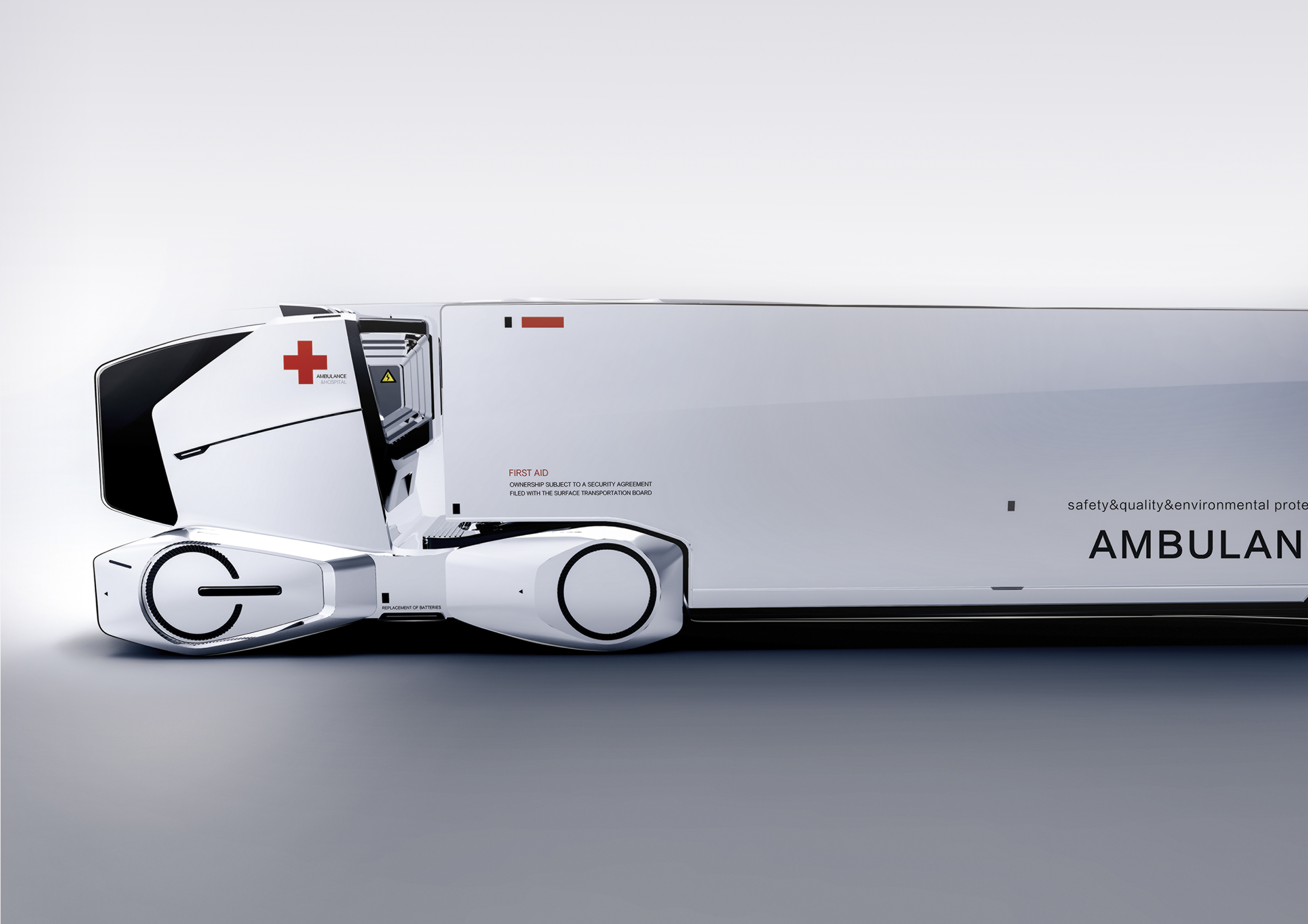 2018 red dot design concept award，Life Knight，Rescue service vehicle，medical care，