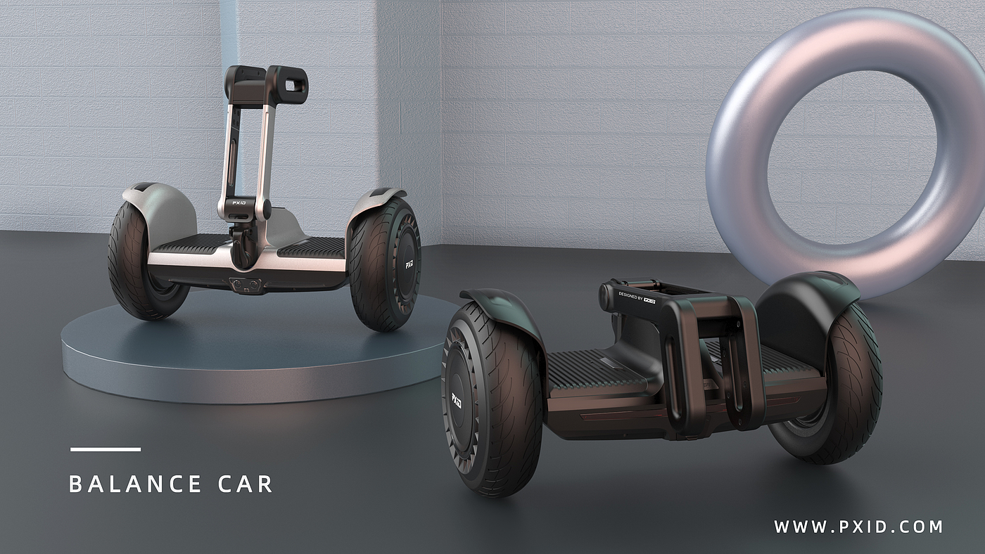Balance car，Balance car design，Scooter，Scooter design，Electric scooter，Design of transportation tools，