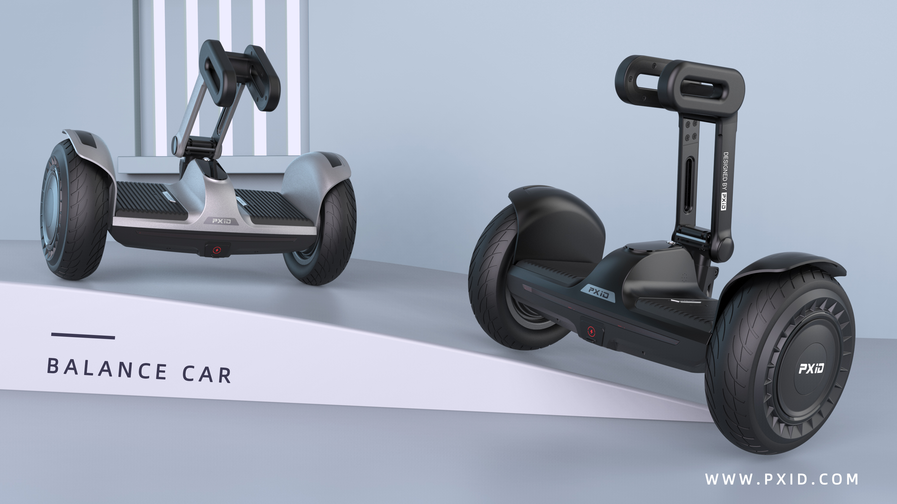 Balance car，Balance car design，Scooter，Scooter design，Electric scooter，Design of transportation tools，