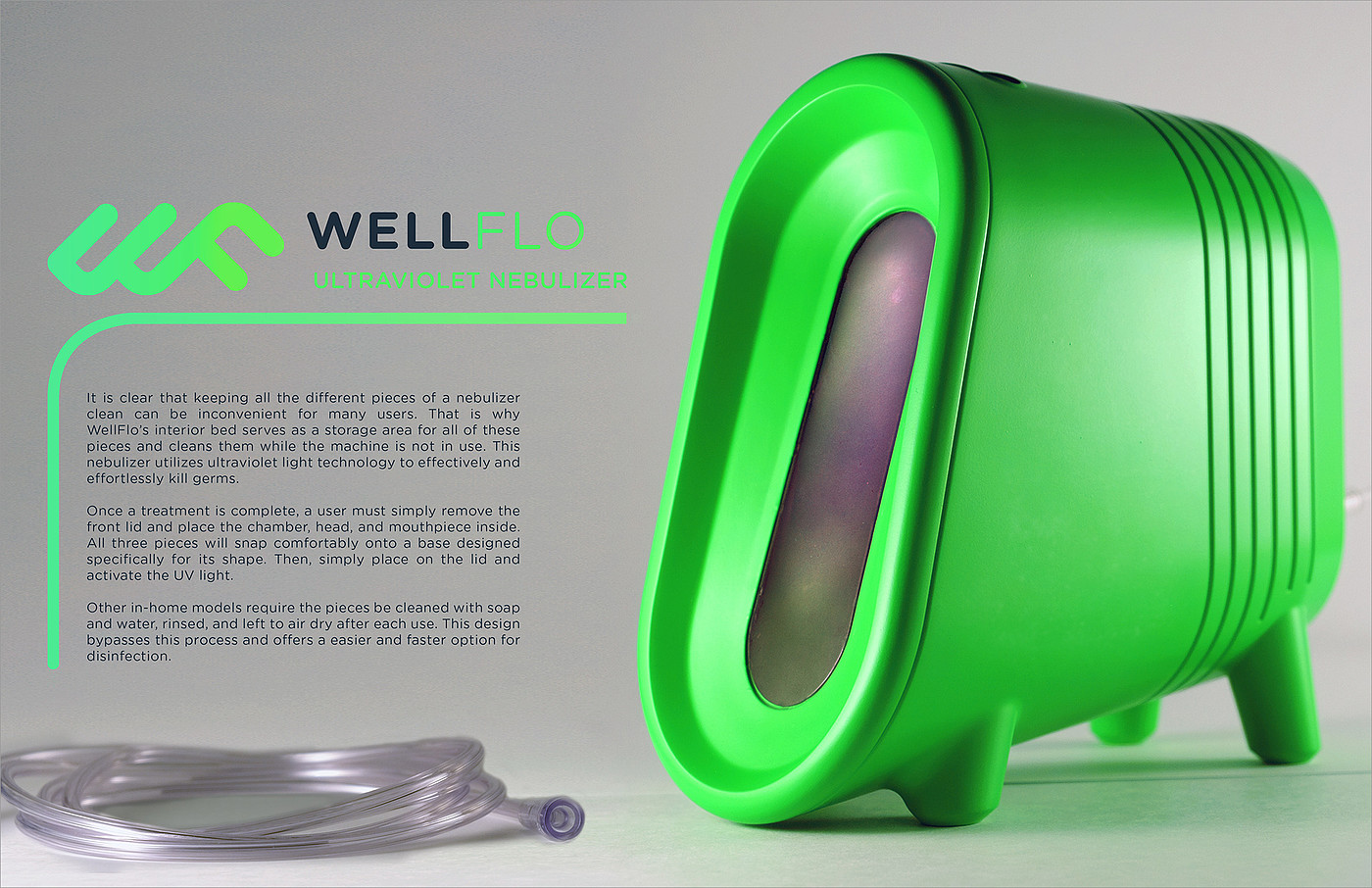 WellFlo——可以自己给自己消毒的雾化器! - 普象网