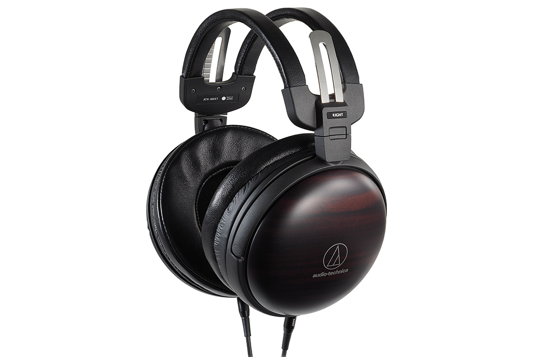 audiotechnica与黑檀木混搭的发烧级耳机