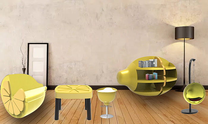 furniture，children，lemon，bionics，