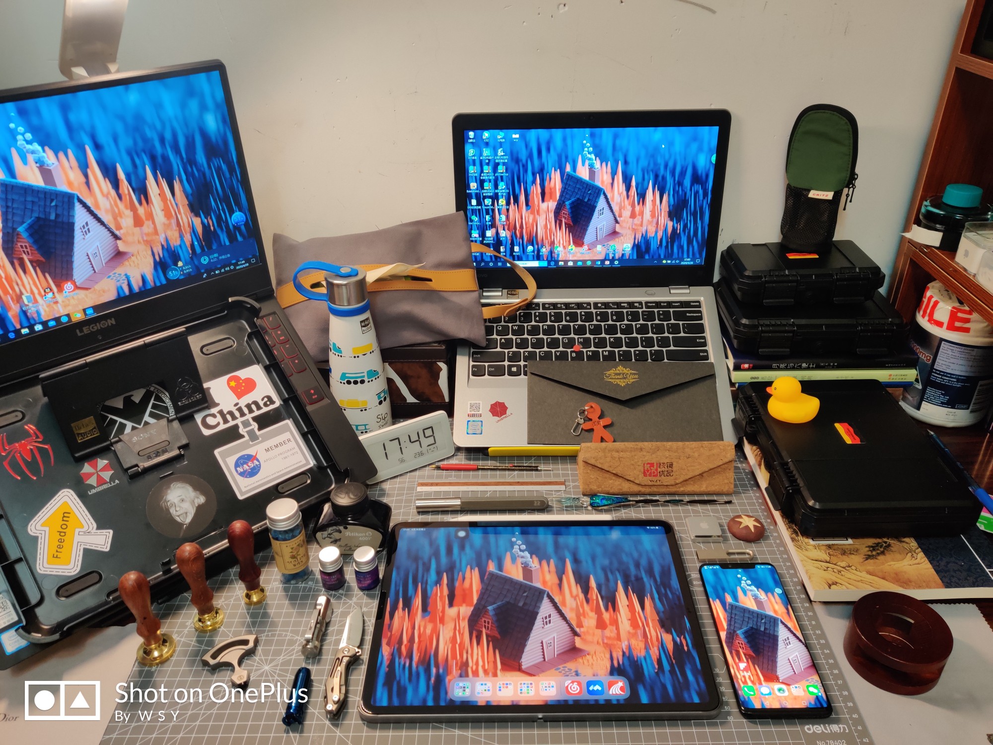 Desktop placement，EDC，Stationery，