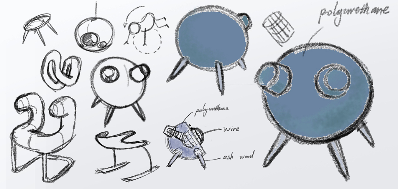 chair，