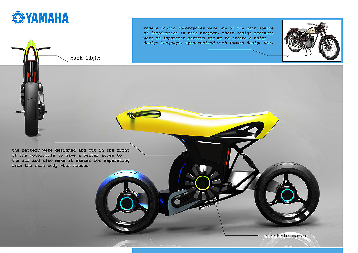 industrial design，Intelligent technology，Motorcycle design，Electric motorcycle design，design sketch，