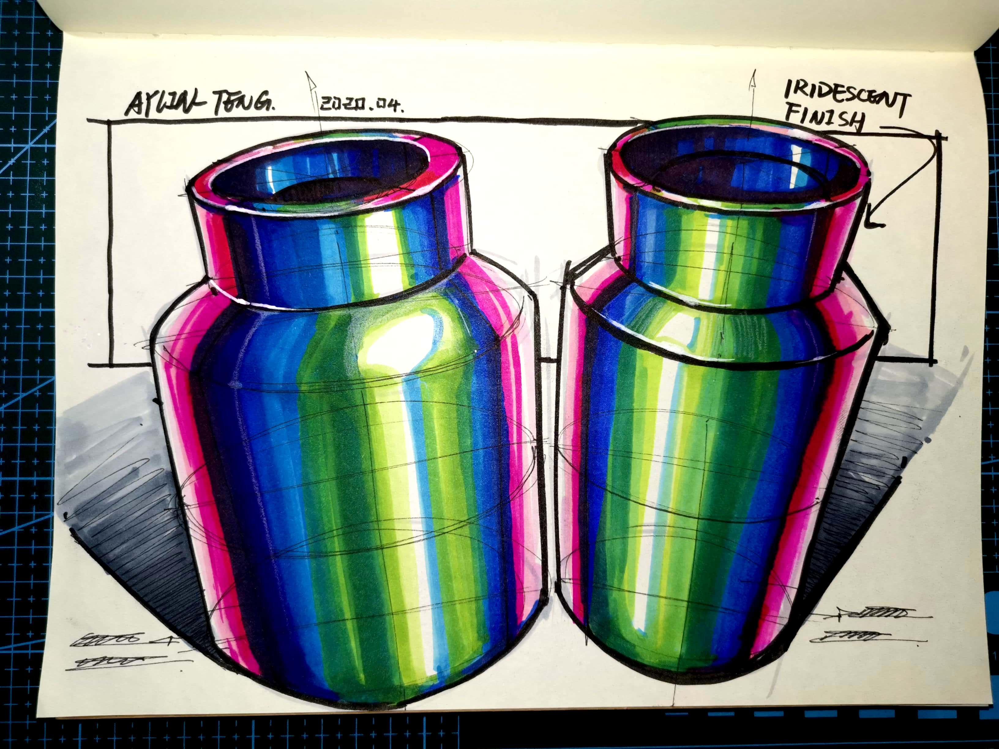 Hand drawn industrial product design，Postgraduate entrance examination for industrial product design，Designer's hand-painted book，Product design sketch，Pursue dream Jiangnan Design Postgraduate Entrance Examination，