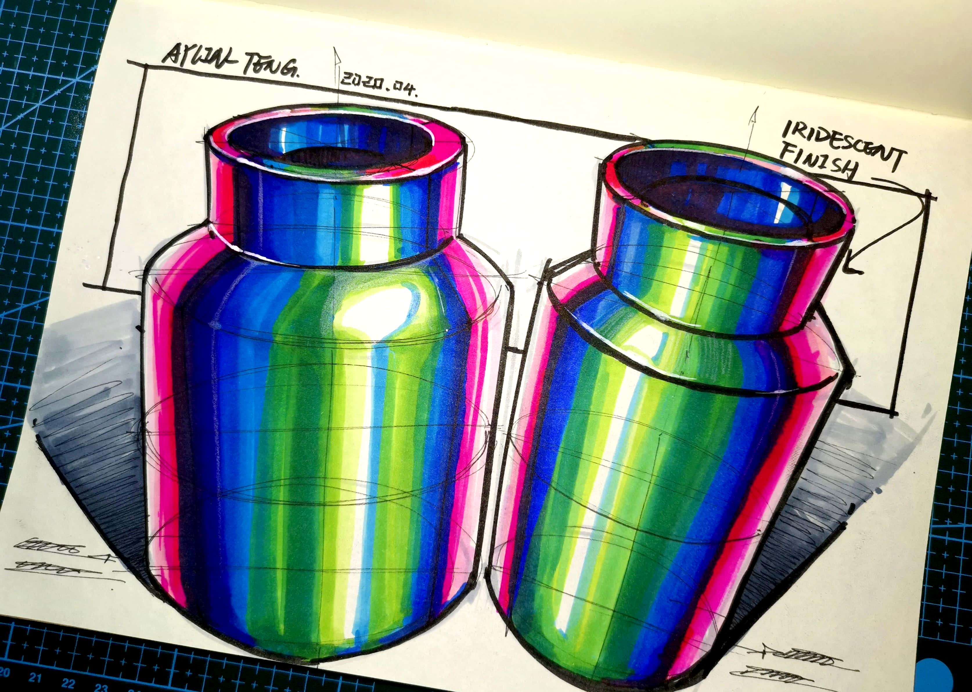 Hand drawn industrial product design，Postgraduate entrance examination for industrial product design，Designer's hand-painted book，Product design sketch，Pursue dream Jiangnan Design Postgraduate Entrance Examination，