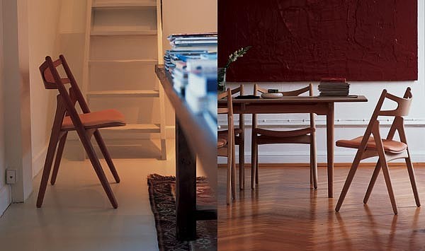 Hans Wiener，Danish furniture，chair，Wooden home，