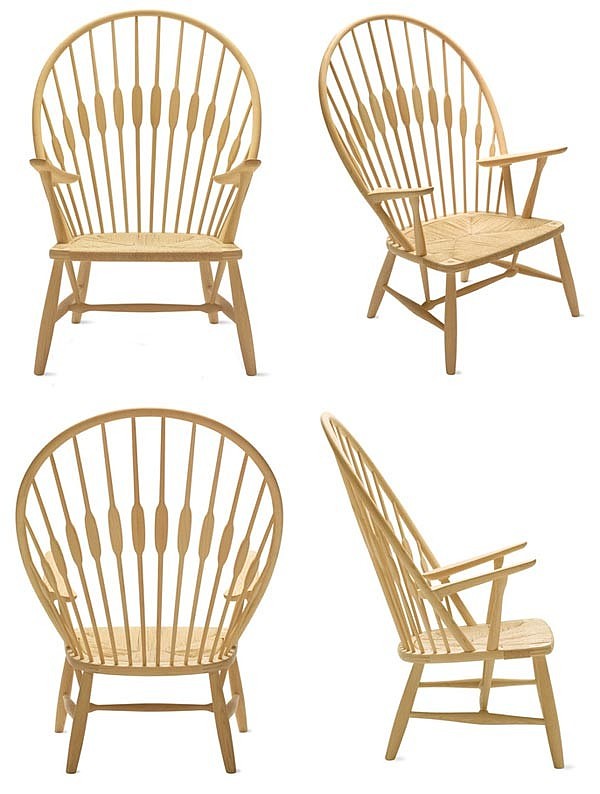 Hans Wiener，Danish furniture，chair，Wooden home，