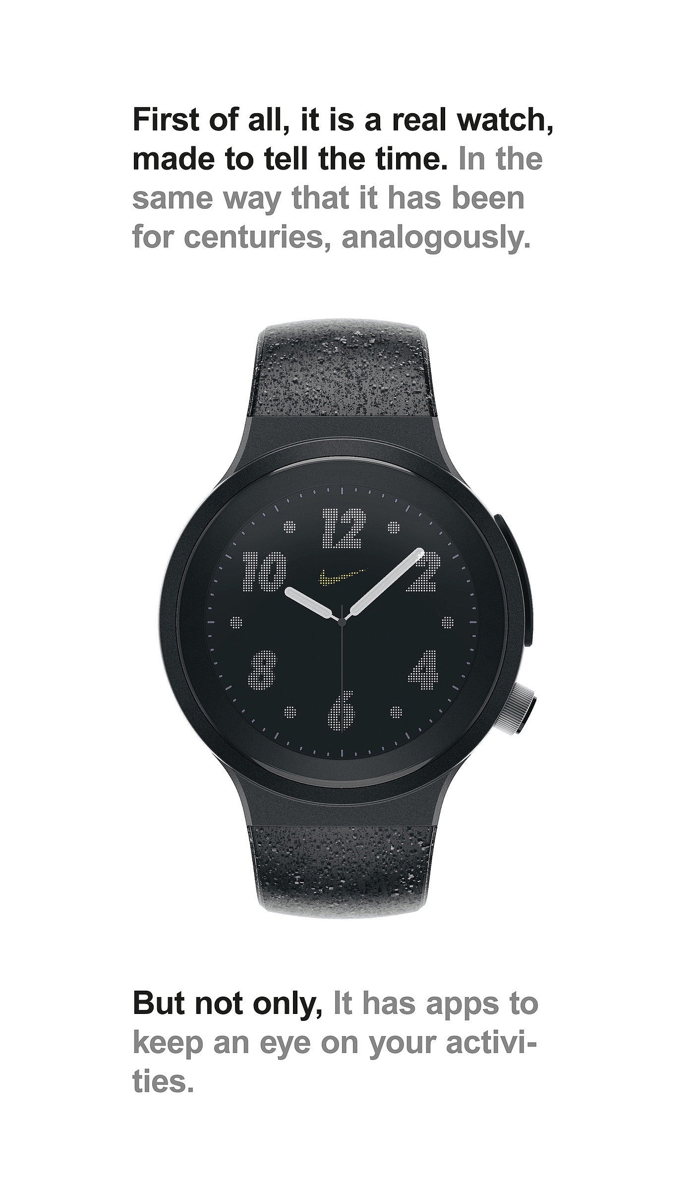 Intelligent Watch，Nike，motion，
