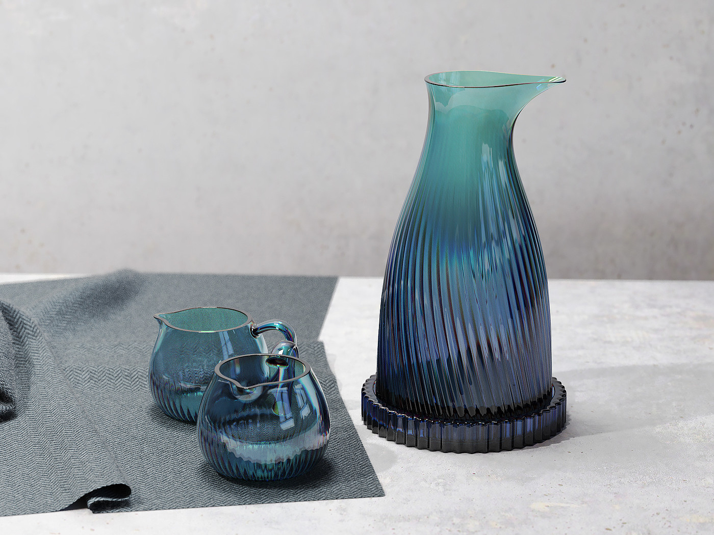 tea set，Research，cmf，