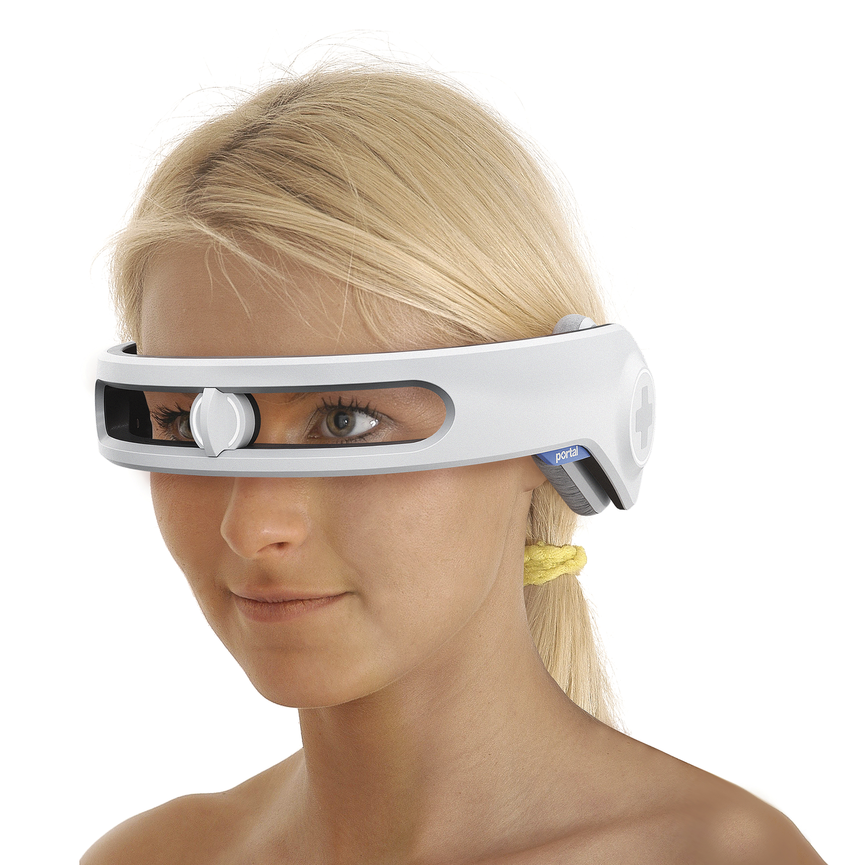 2018 red dot design concept award，Telemedicine Headset，Medical earphone，long-range，intelligence，white，Portal，household，