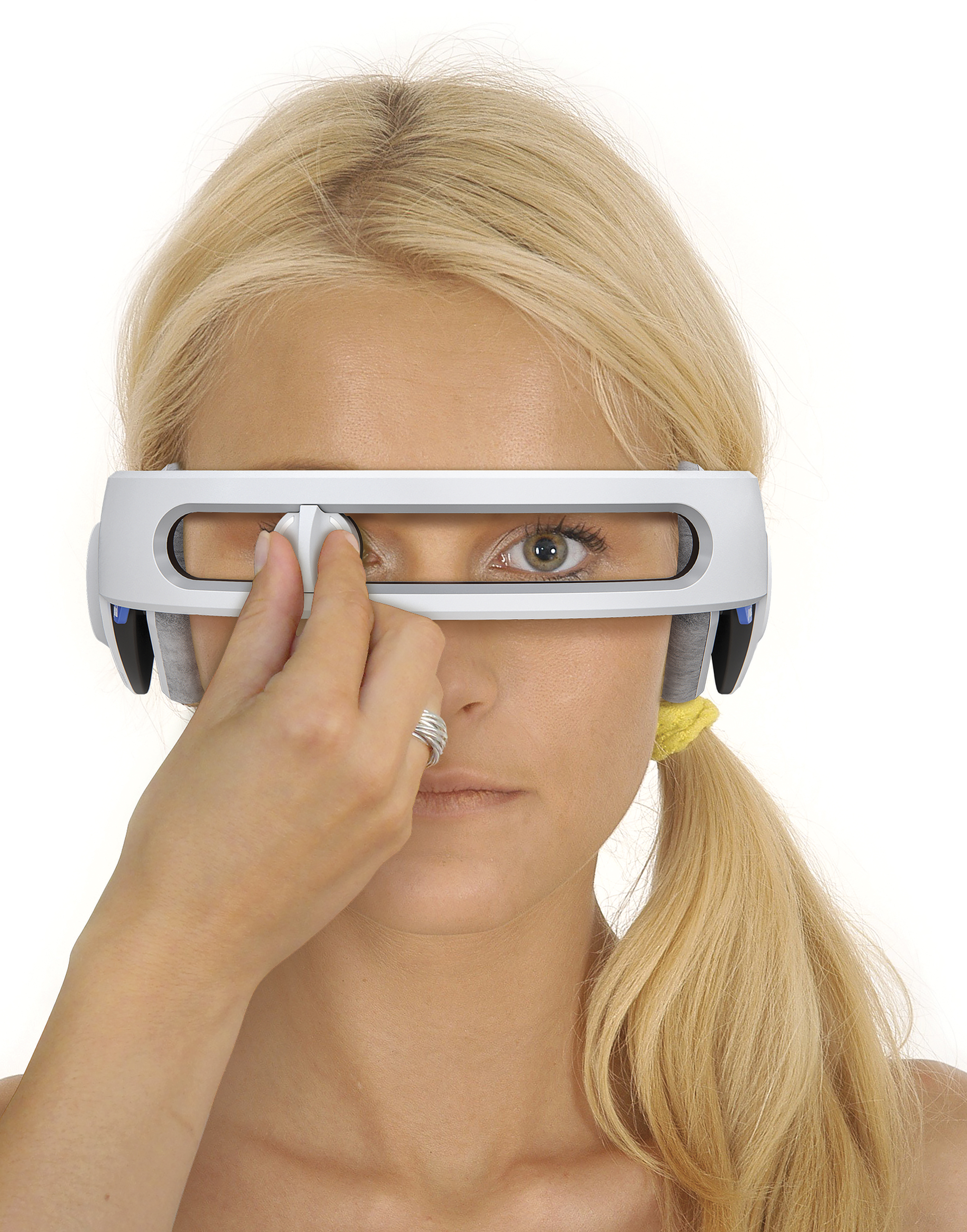 2018 red dot design concept award，Telemedicine Headset，Medical earphone，long-range，intelligence，white，Portal，household，