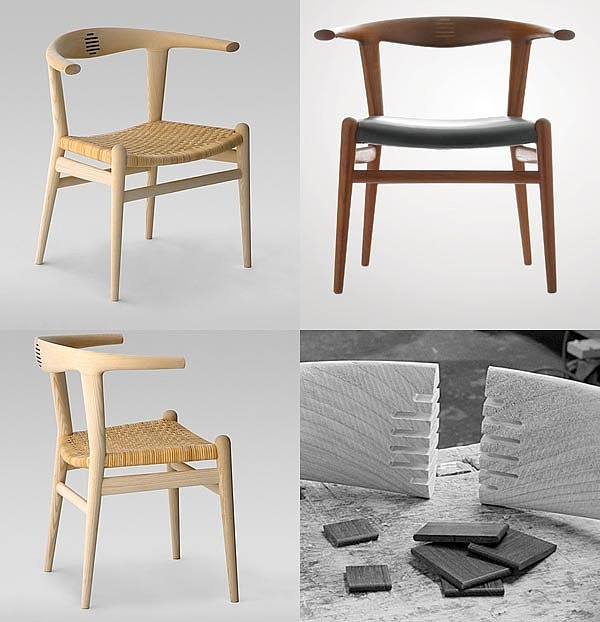 Hans Wiener，Danish furniture，chair，Wooden home，