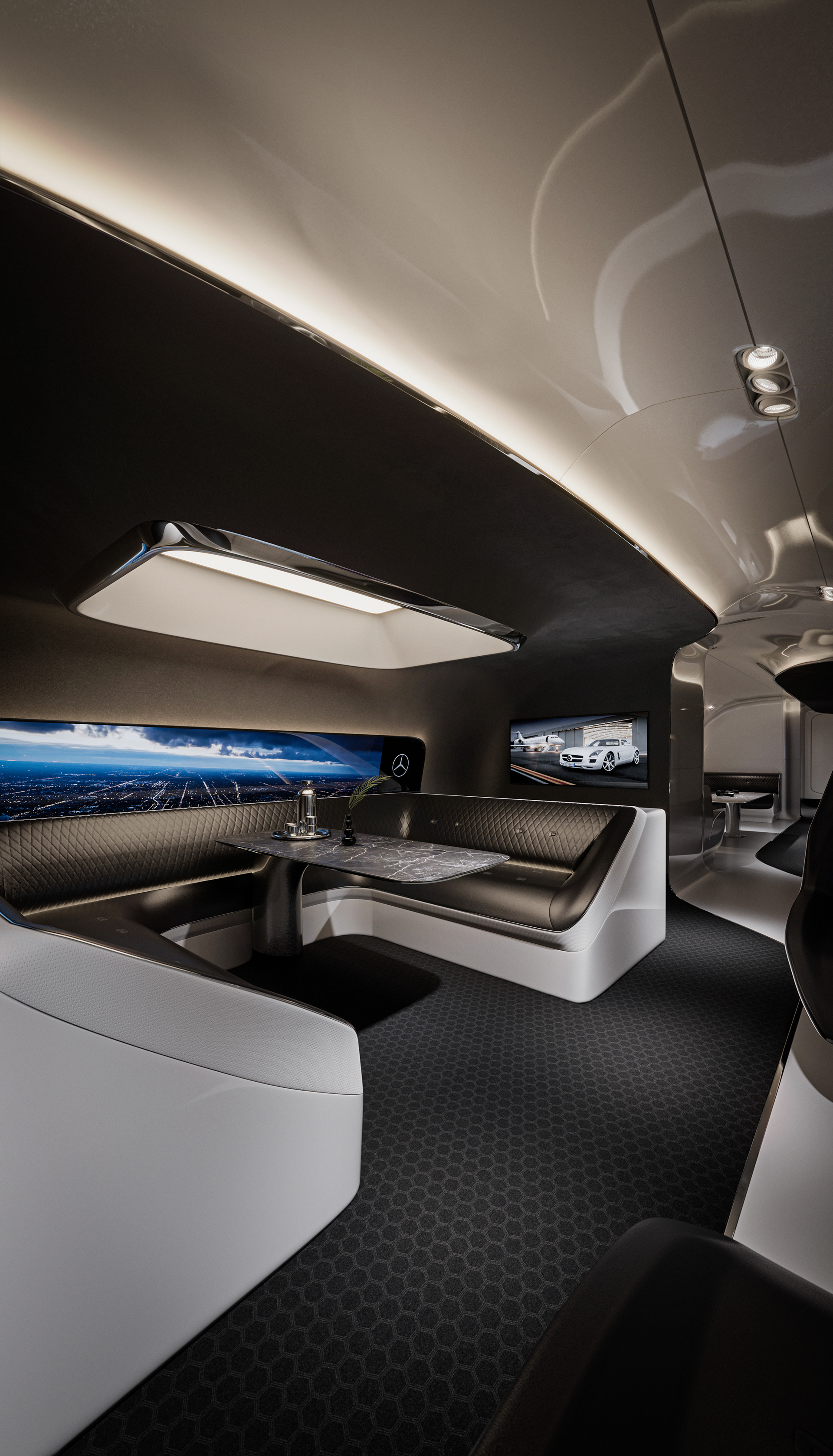 Benz，Private aircraft，modeling，