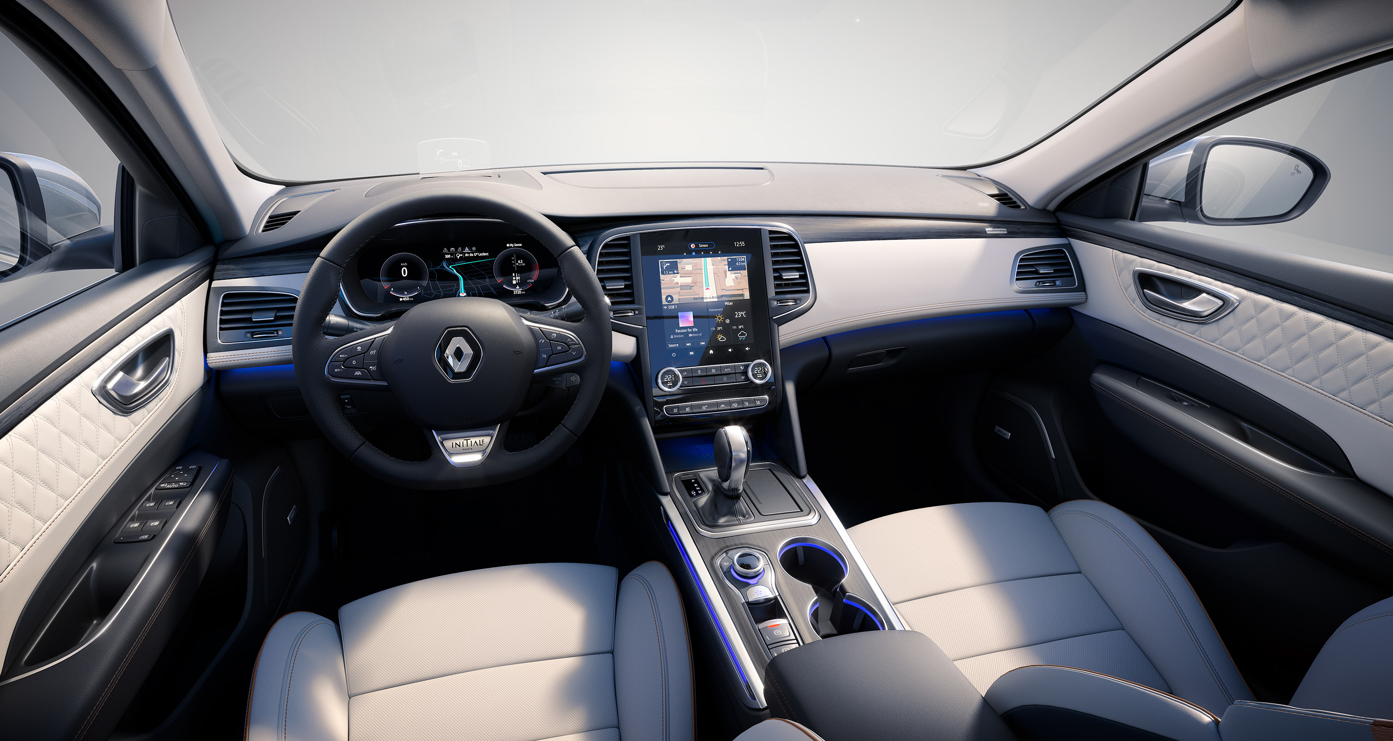 cgi，renault，Interior，automobile，