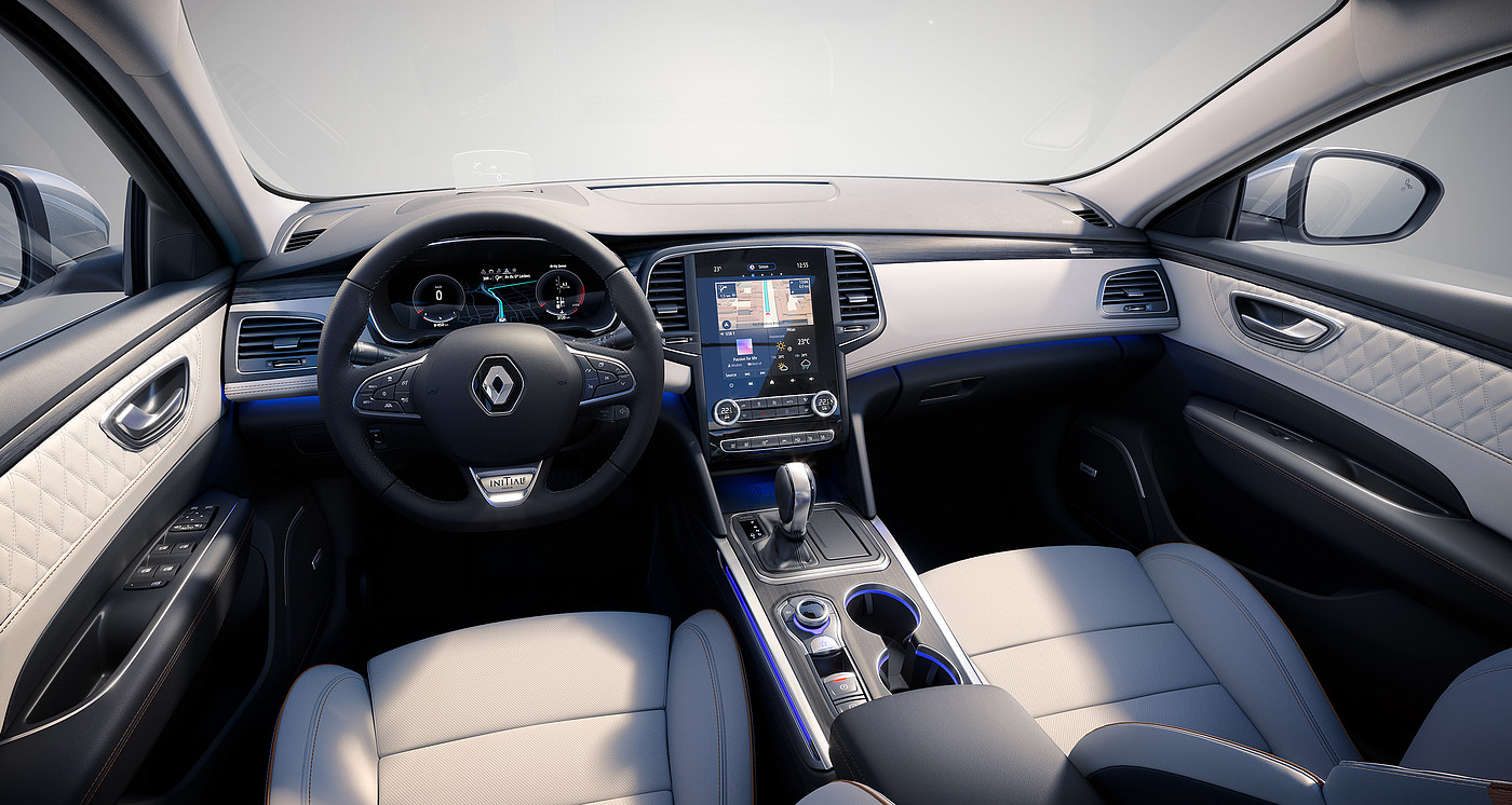 cgi，renault，Interior，automobile，