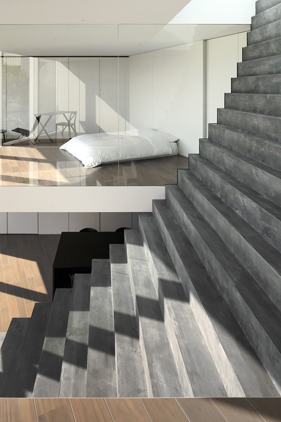 ENDOR staircase house，Stairway House，Architecture，Minimalism，