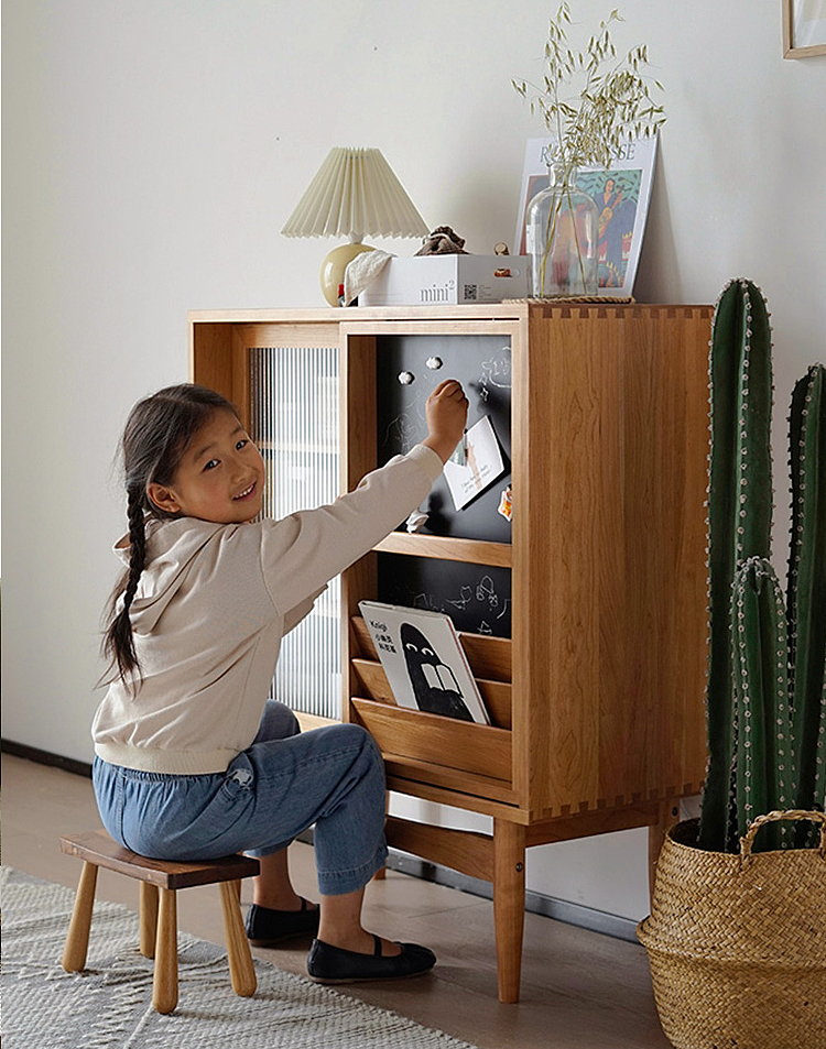 cupboard，furniture，solid wood，blackboard，Bookcase，