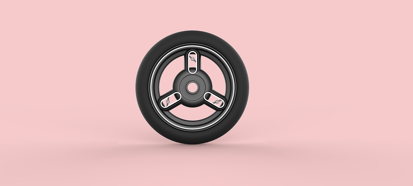 front wheel，