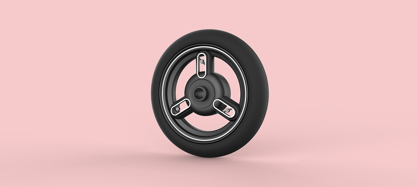 front wheel，