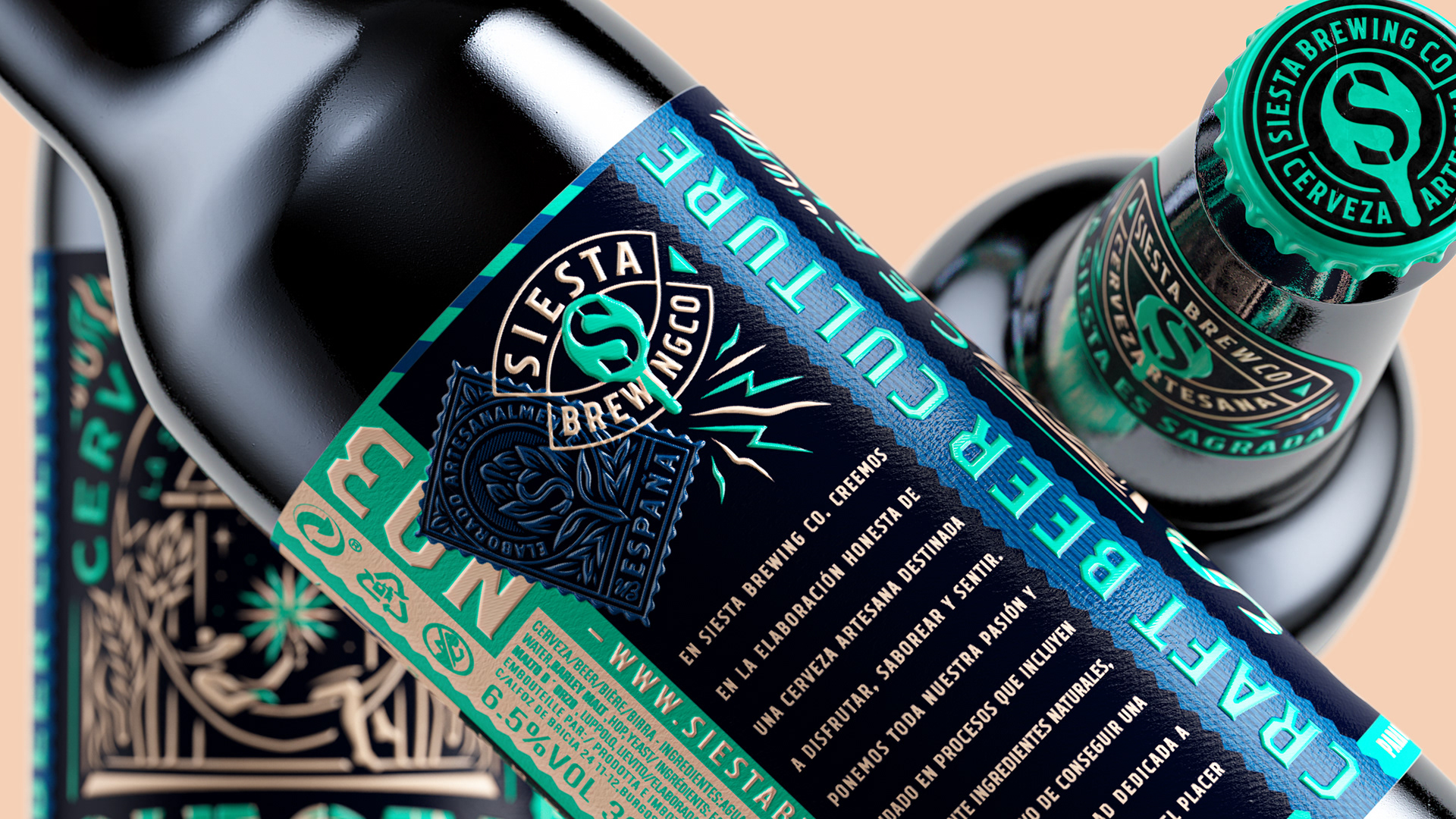 Brand design，visual effect，Beer，packing，