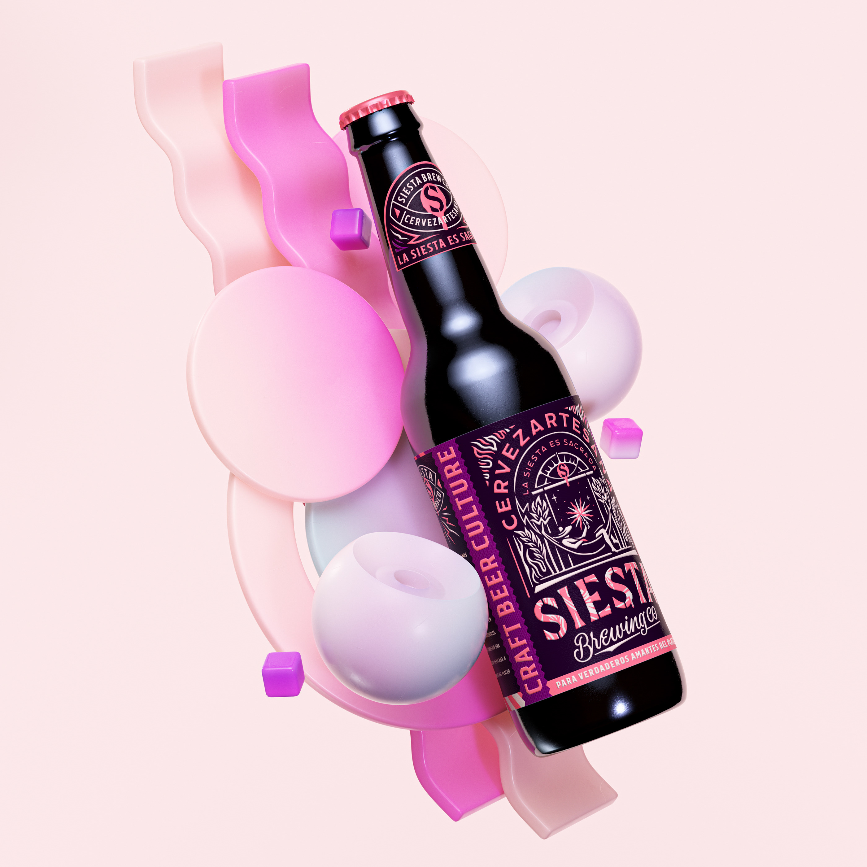 Brand design，visual effect，Beer，packing，