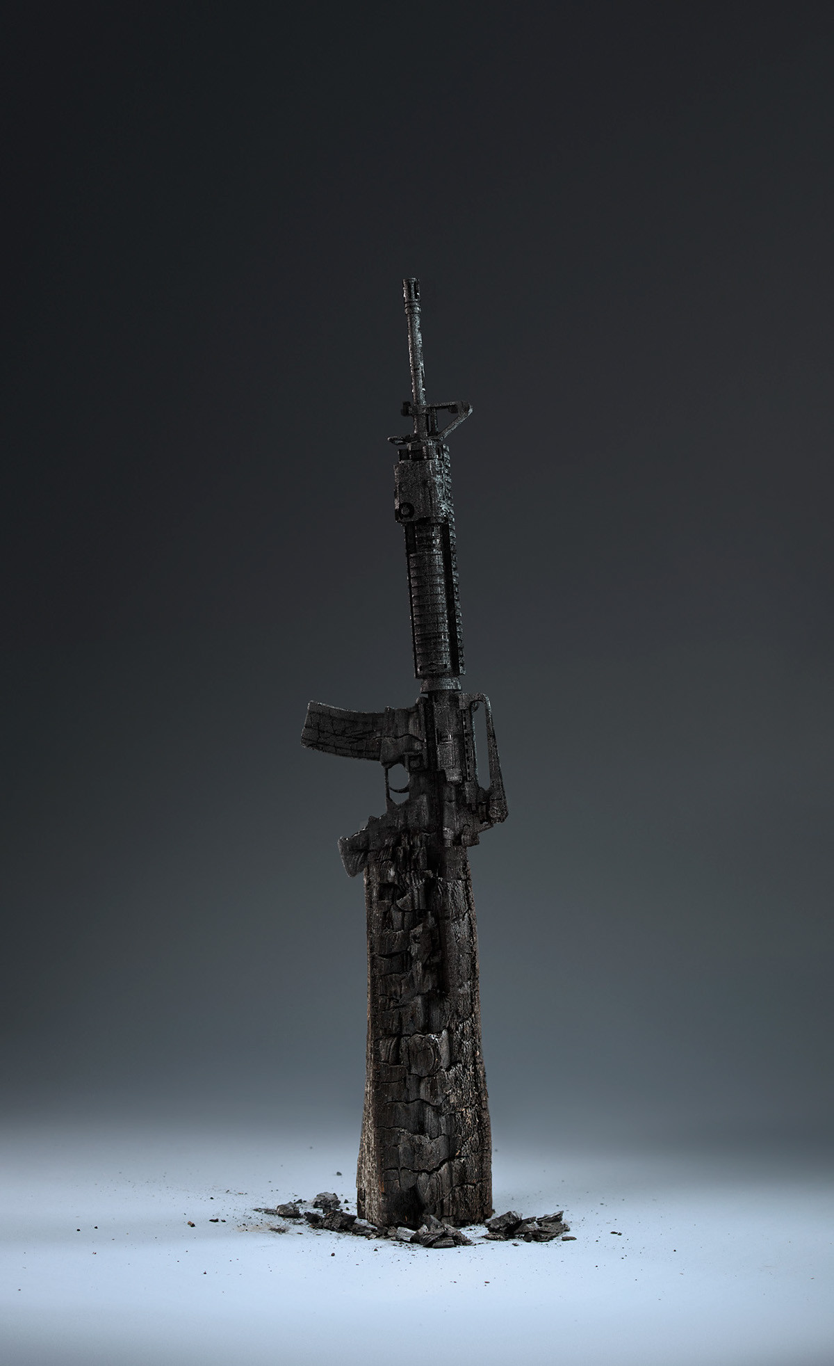 U.S.A，Art，Design，analyse，charcoal fire，