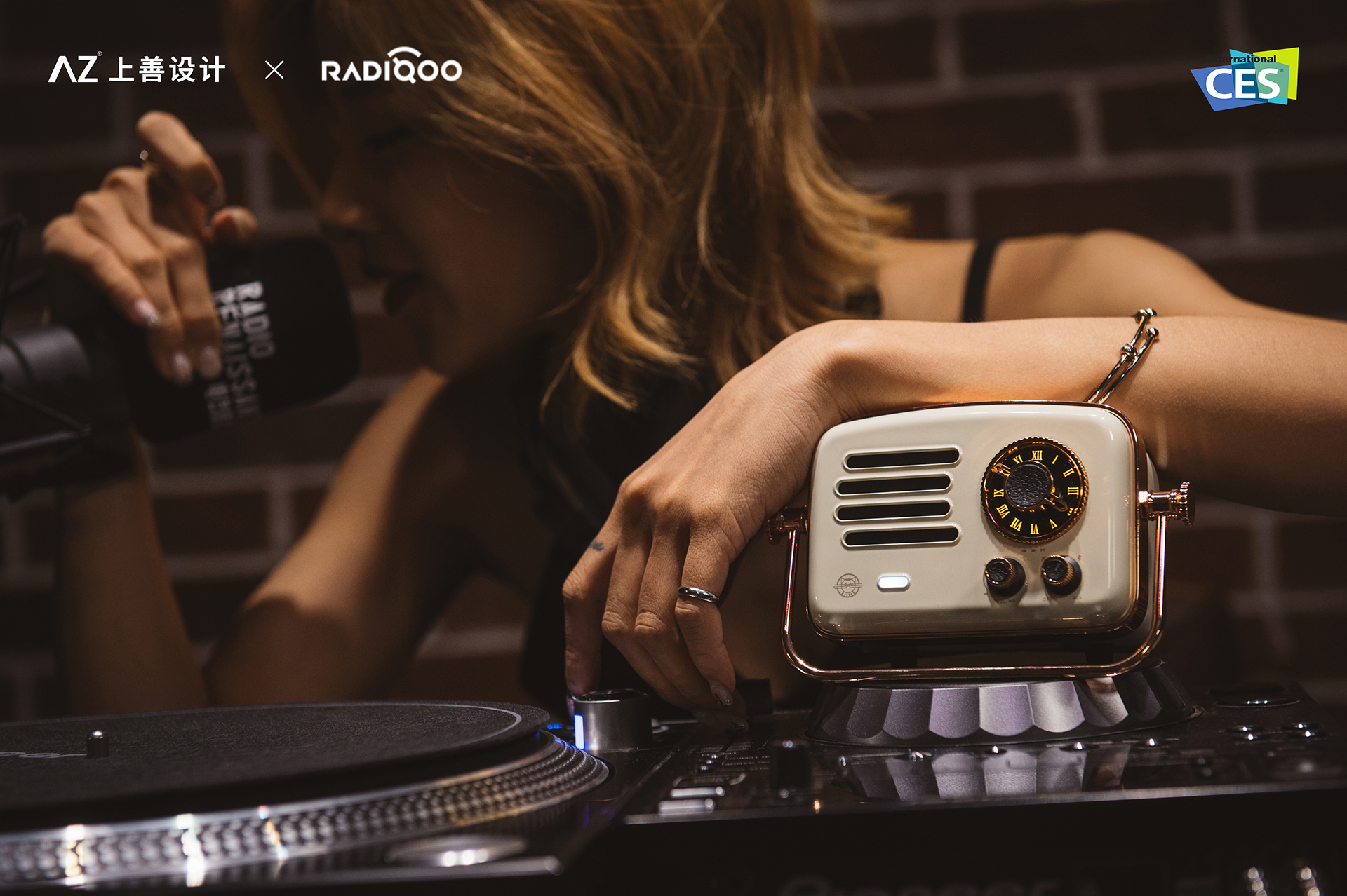 Elvis Presley，Bluetooth，loudspeaker box，radio，A&Z Design ，Retro，