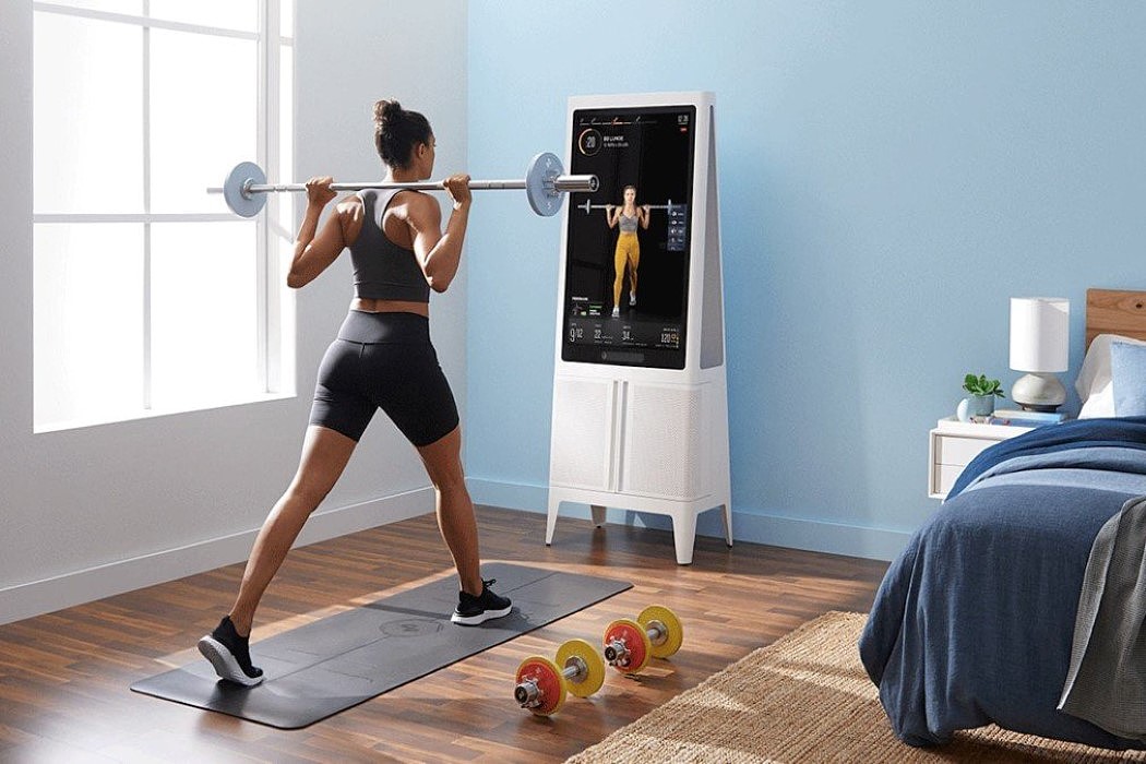 Bodybuilding，monitor，Tracking camera，3D motion，