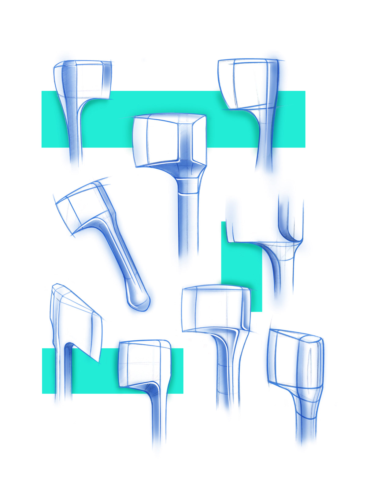 2018 red dot design concept award，Forseti Axe，axe，Metal，