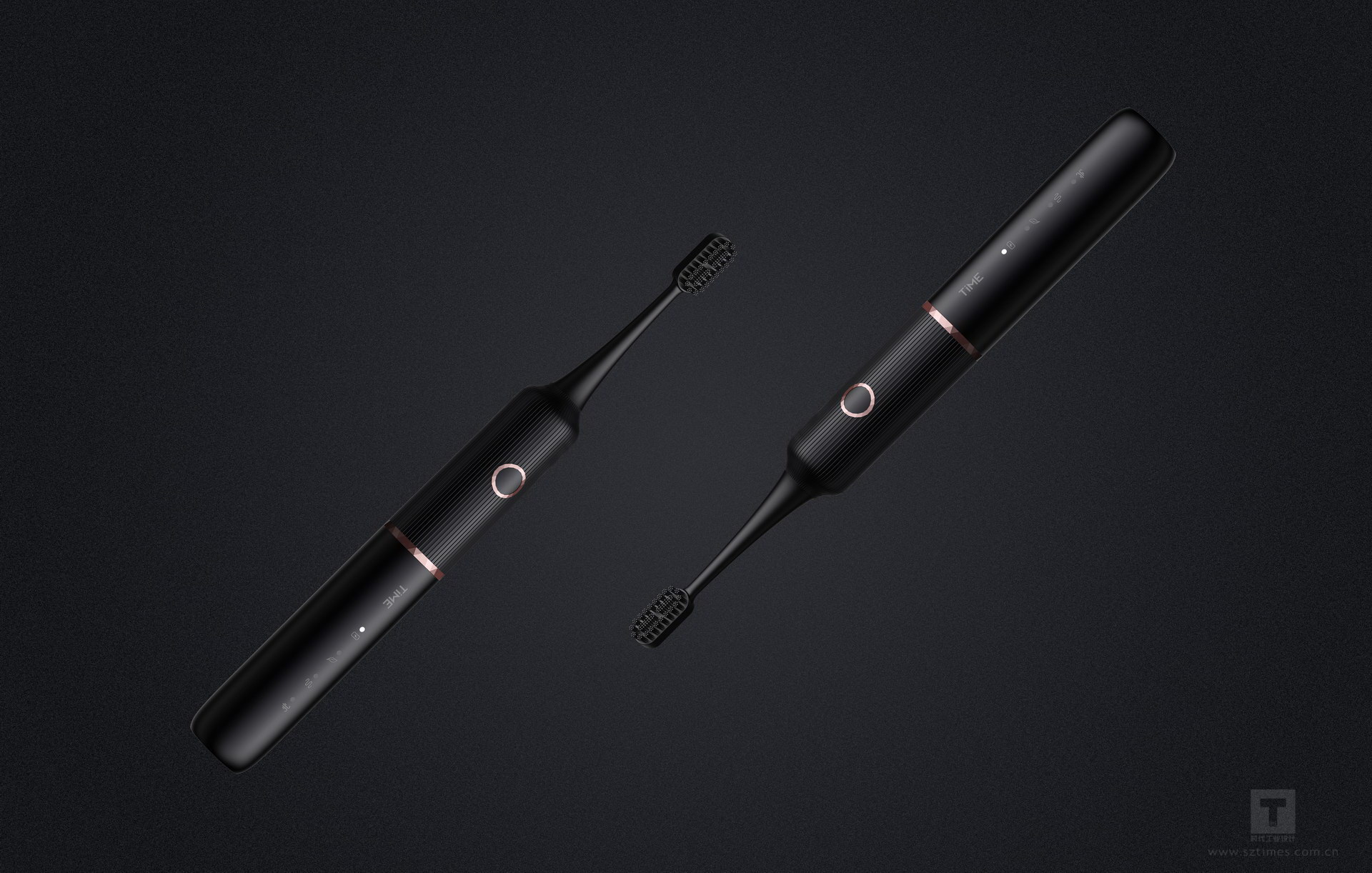 Original, luxurious, electric toothbrush design，