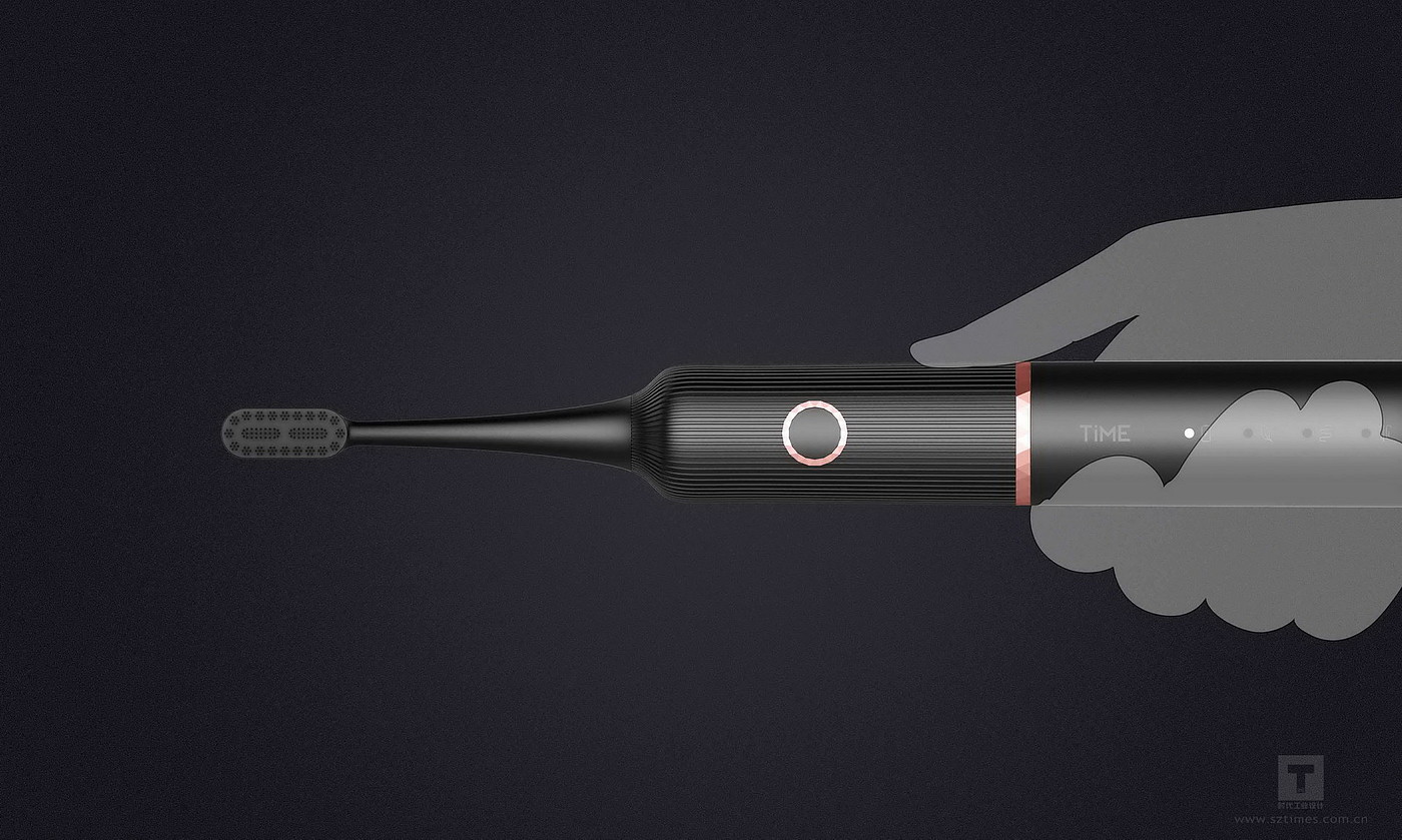 Original, luxurious, electric toothbrush design，